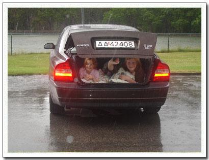 Vad g�r man inte n�r det �sregnar =)
