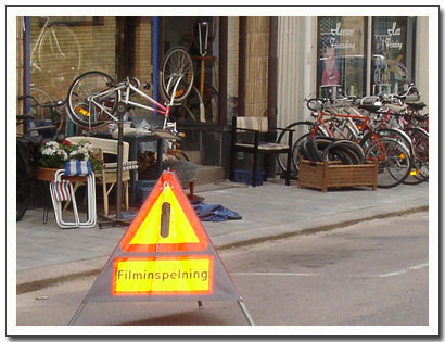 Filminspelning i V�nersborg